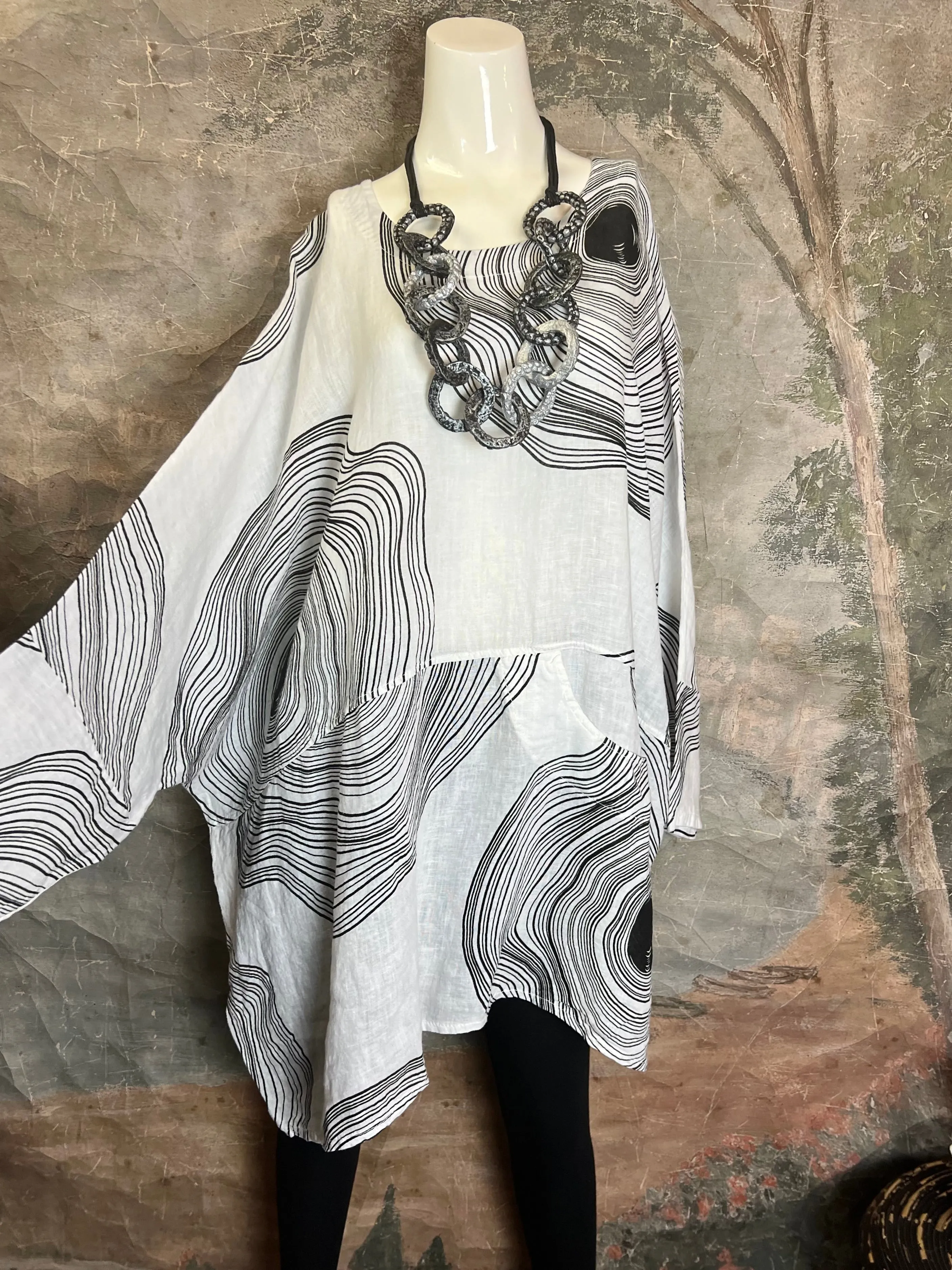 91007 Blossom Top-White