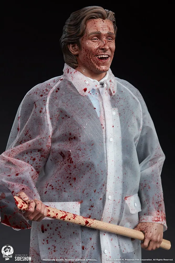 American Psycho Statue 1/4 Patrick Bateman Bloody Version 57 Cm