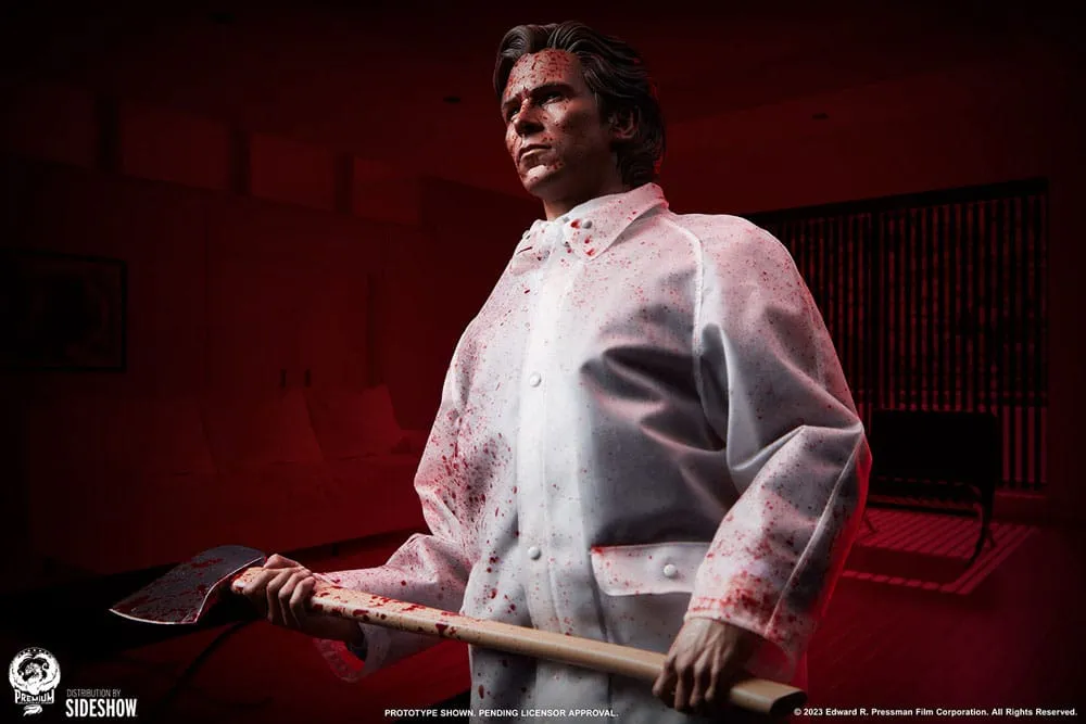 American Psycho Statue 1/4 Patrick Bateman Bloody Version 57 Cm