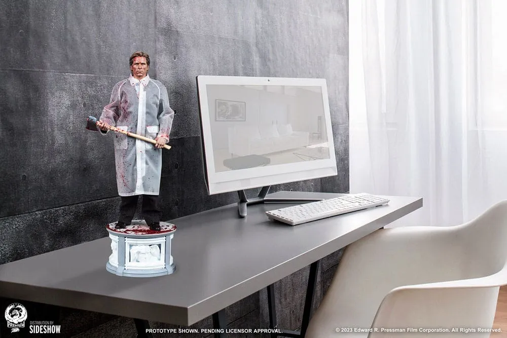 American Psycho Statue 1/4 Patrick Bateman Bloody Version 57 Cm