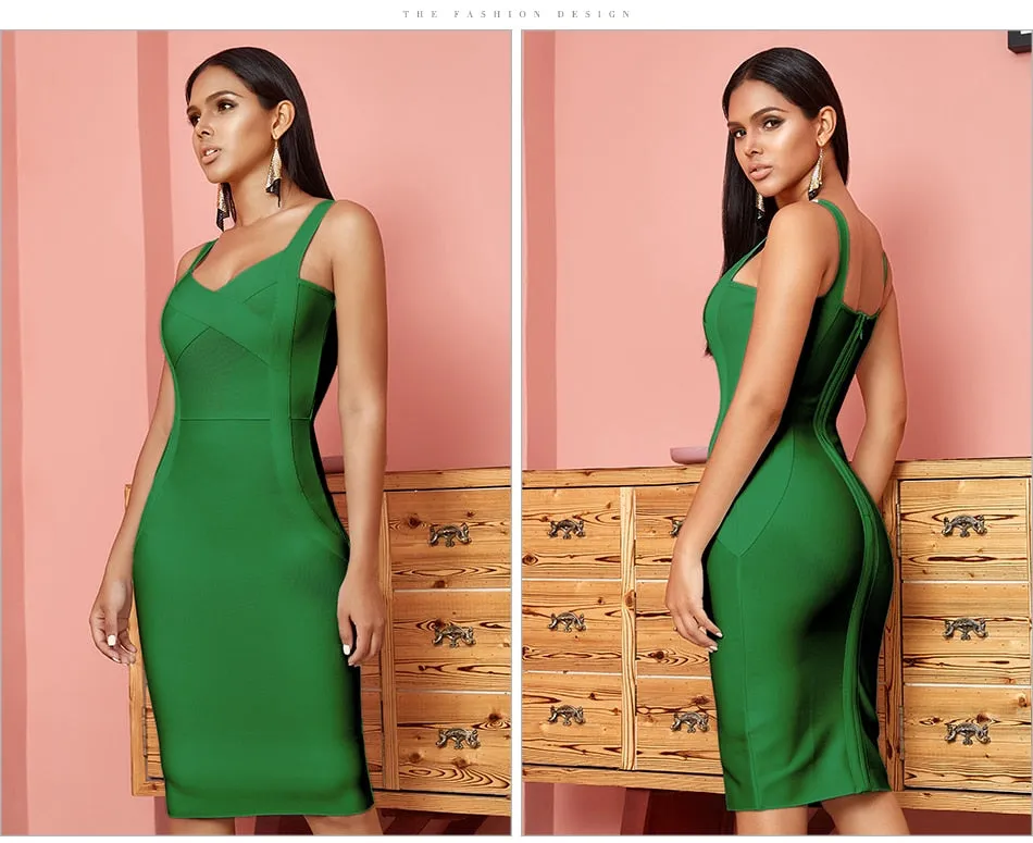 Aydee Bodycon Bandage Dress
