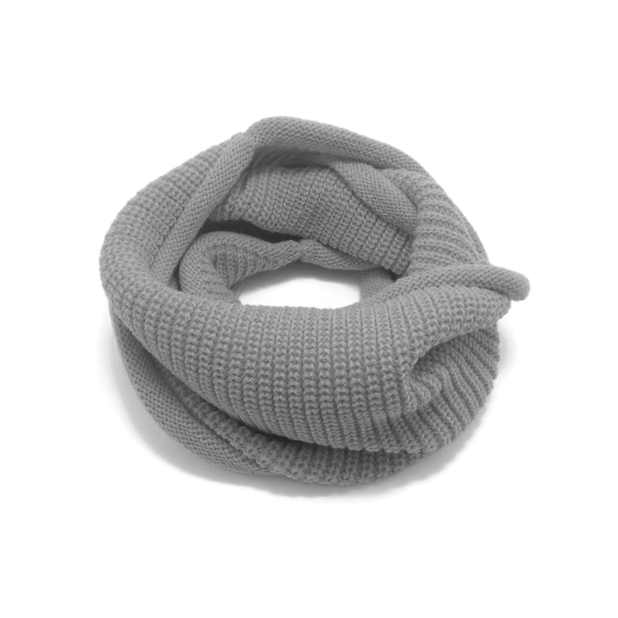 Baby Knit Infinity Scarf Toddler Neck Warmer | Ivory