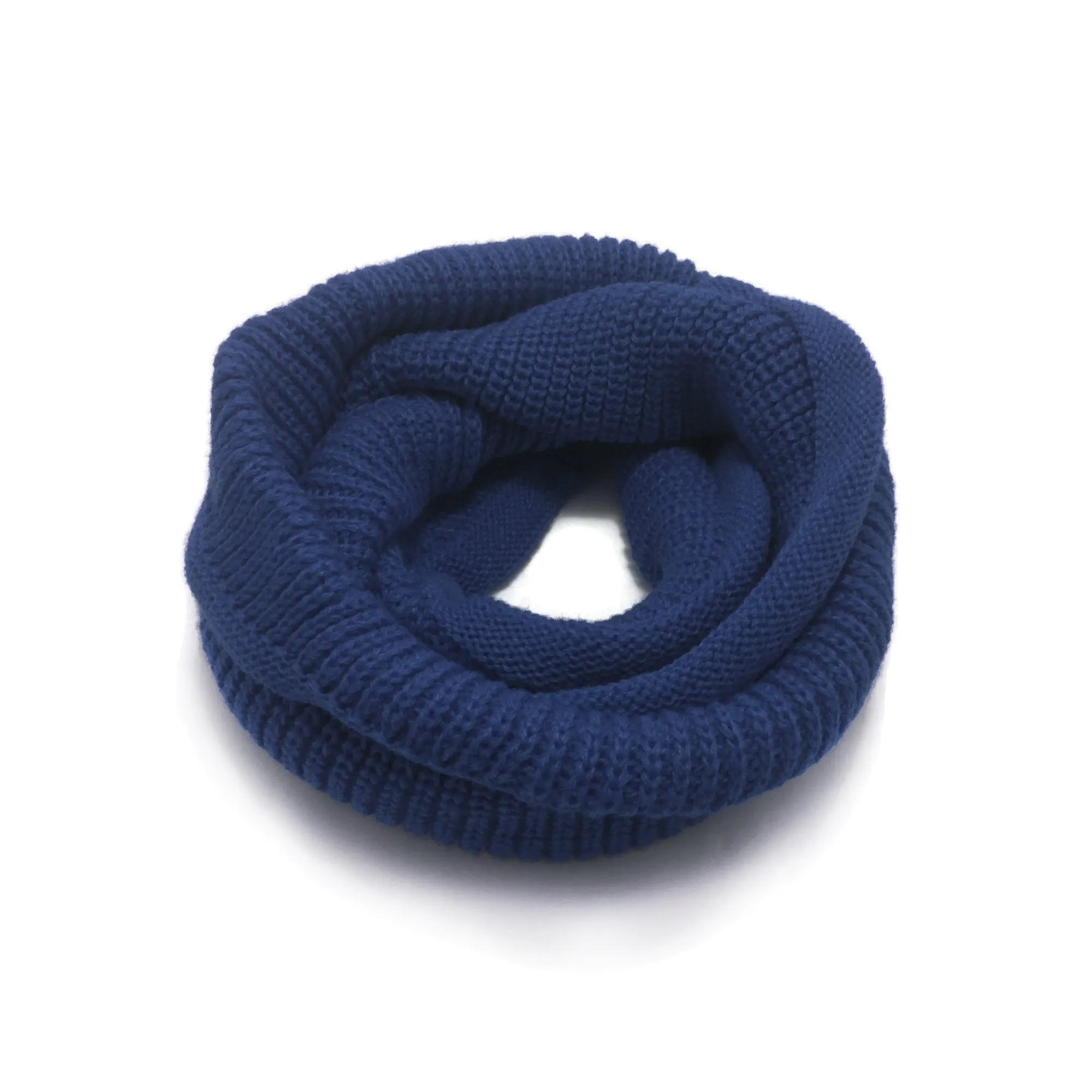 Baby Knit Infinity Scarf Toddler Neck Warmer | Ivory