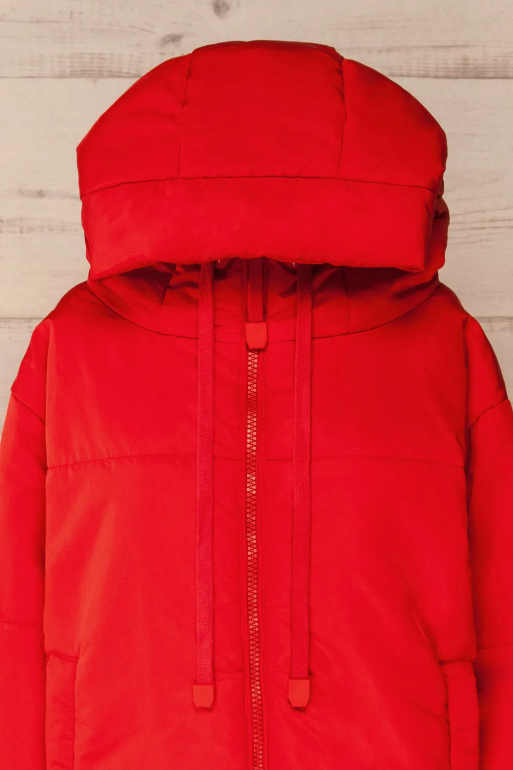 Bachillero | Red Puffer Jacket