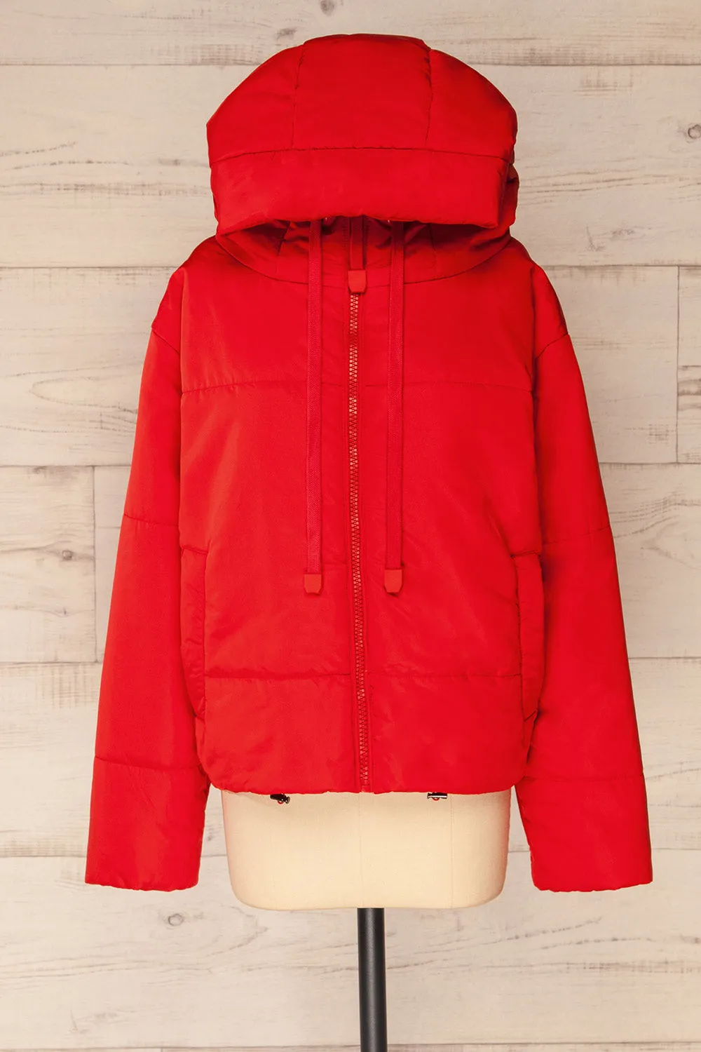 Bachillero | Red Puffer Jacket