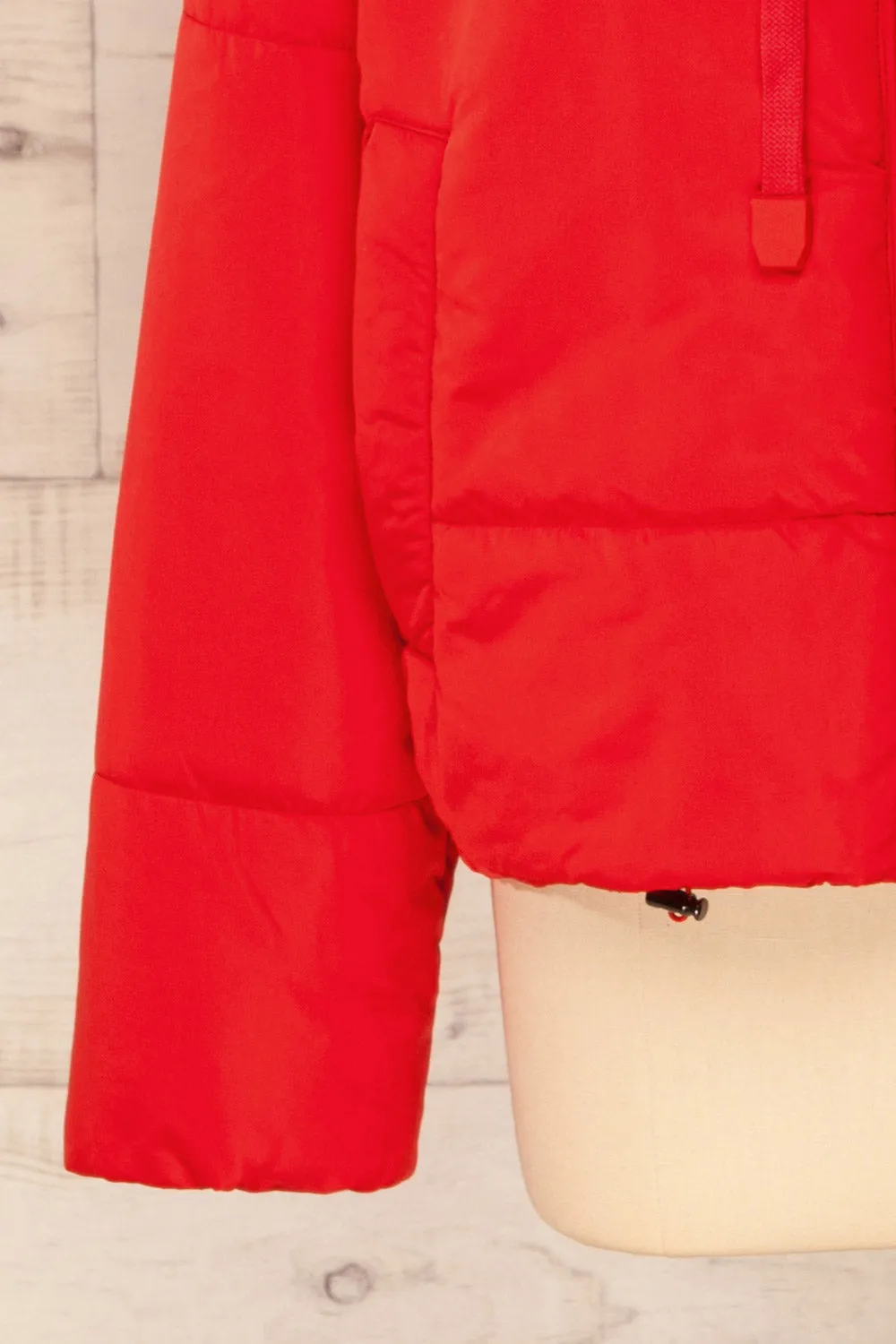 Bachillero | Red Puffer Jacket