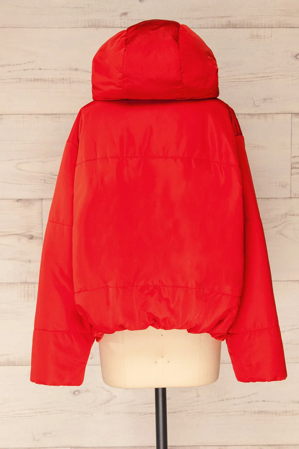 Bachillero | Red Puffer Jacket