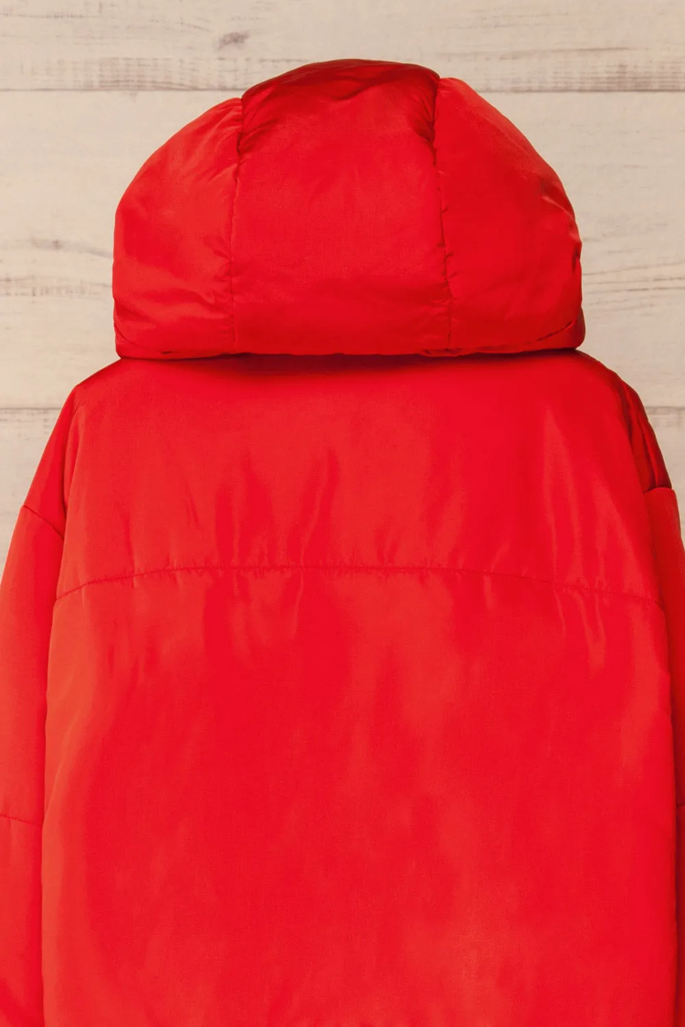 Bachillero | Red Puffer Jacket