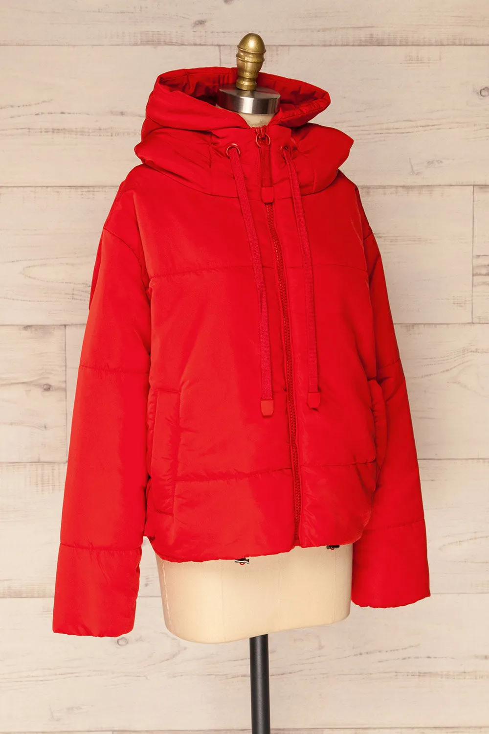 Bachillero | Red Puffer Jacket