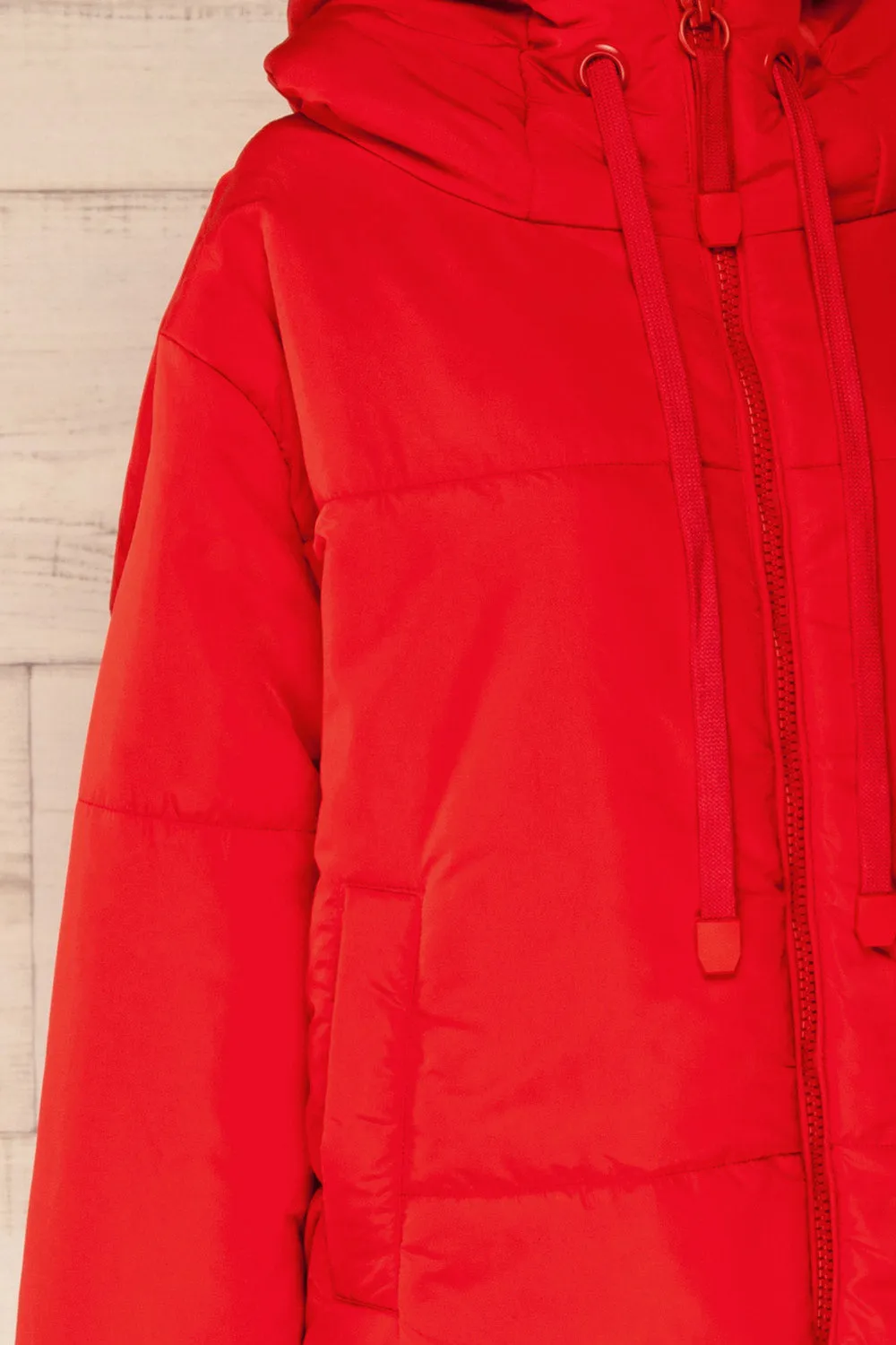 Bachillero | Red Puffer Jacket