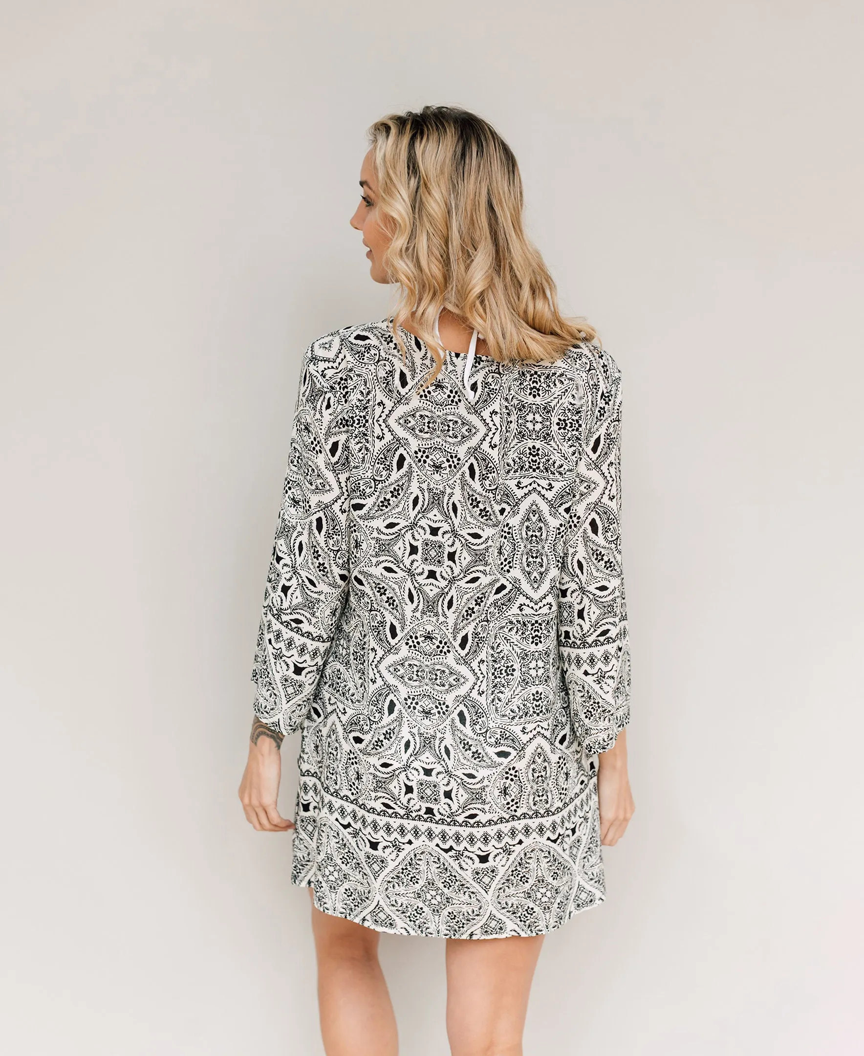 Bali Lace-Up Tunic
