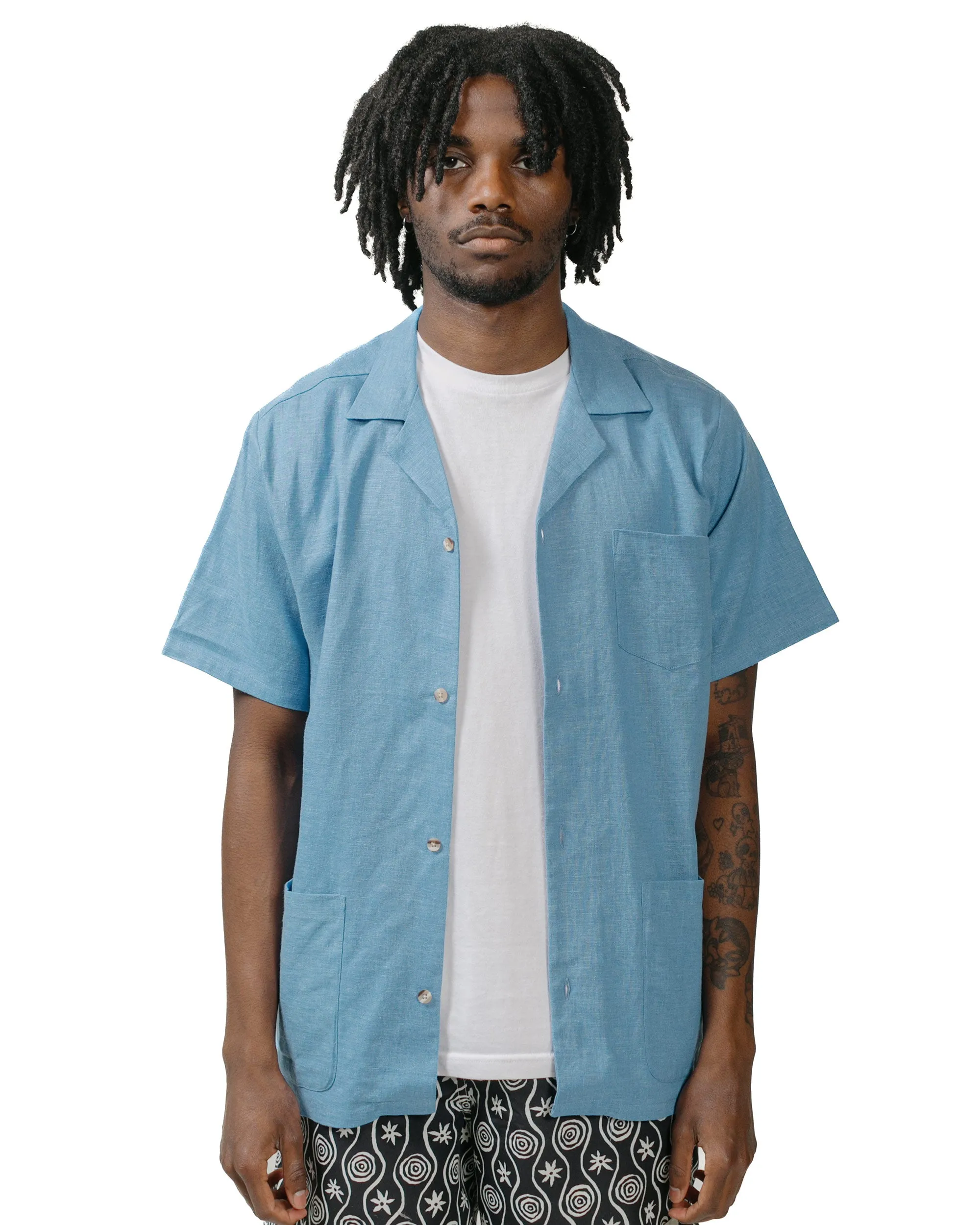 Bather Lake Linen Traveler Shirt