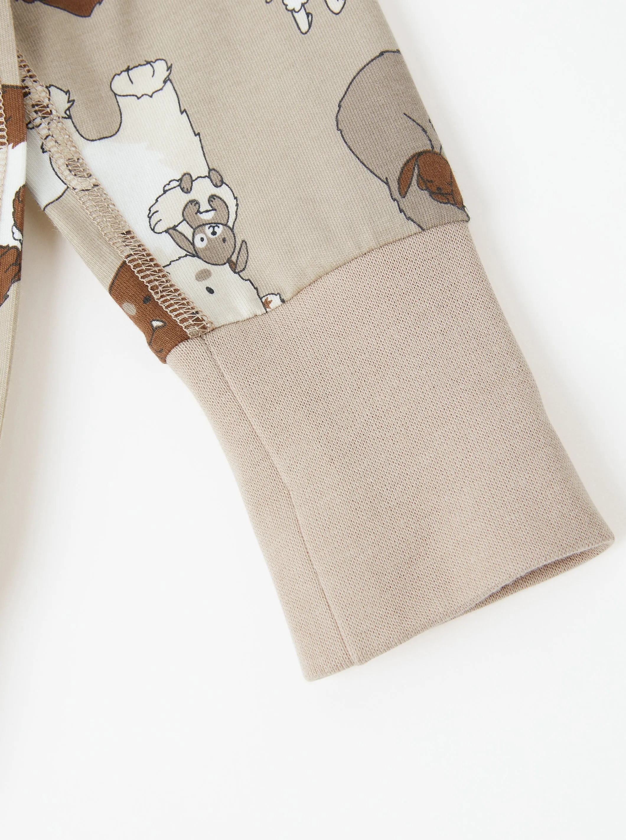 Bear Print Baby Grow