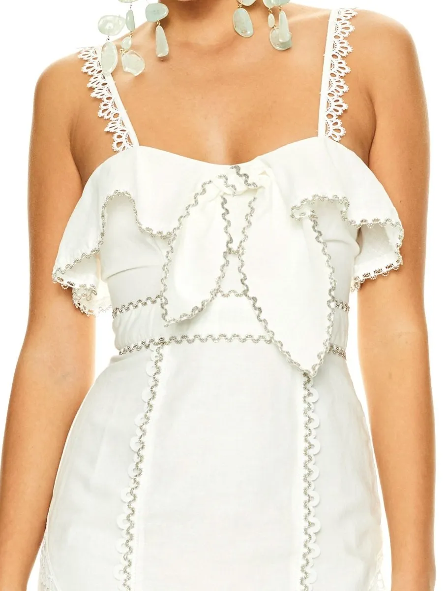 CHAMPAGNE COCKTAIL MIDI DRESS