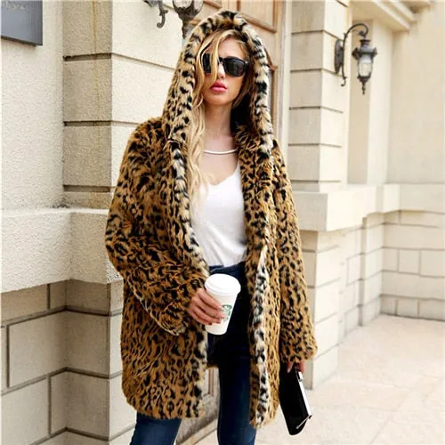 Estylo Leopard Print Stylish Cardigan