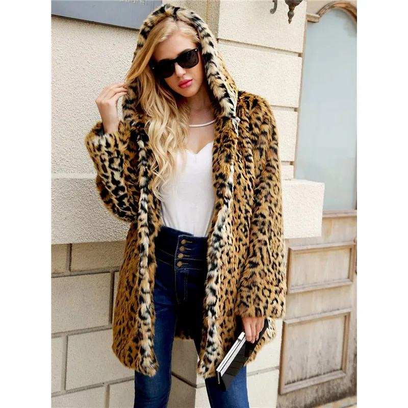 Estylo Leopard Print Stylish Cardigan
