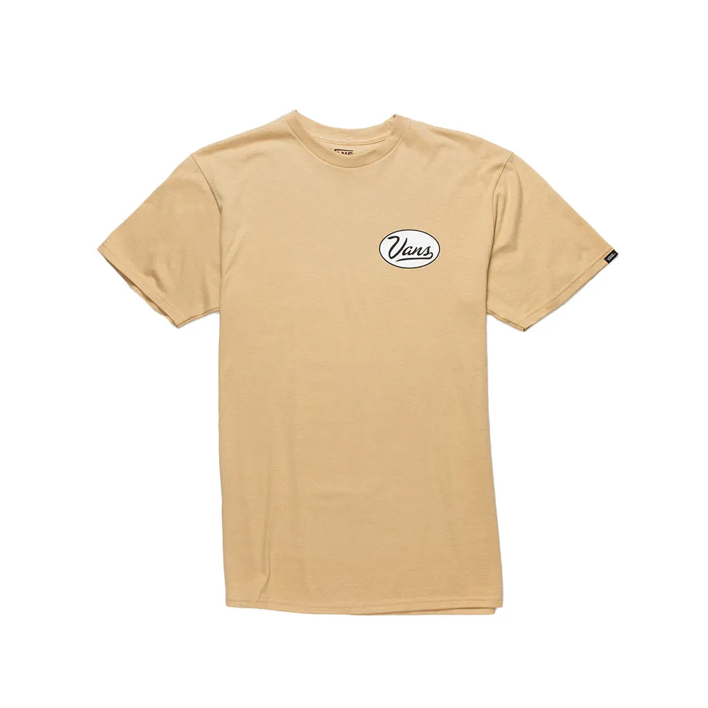 Gas Station Logo Tee Taupe