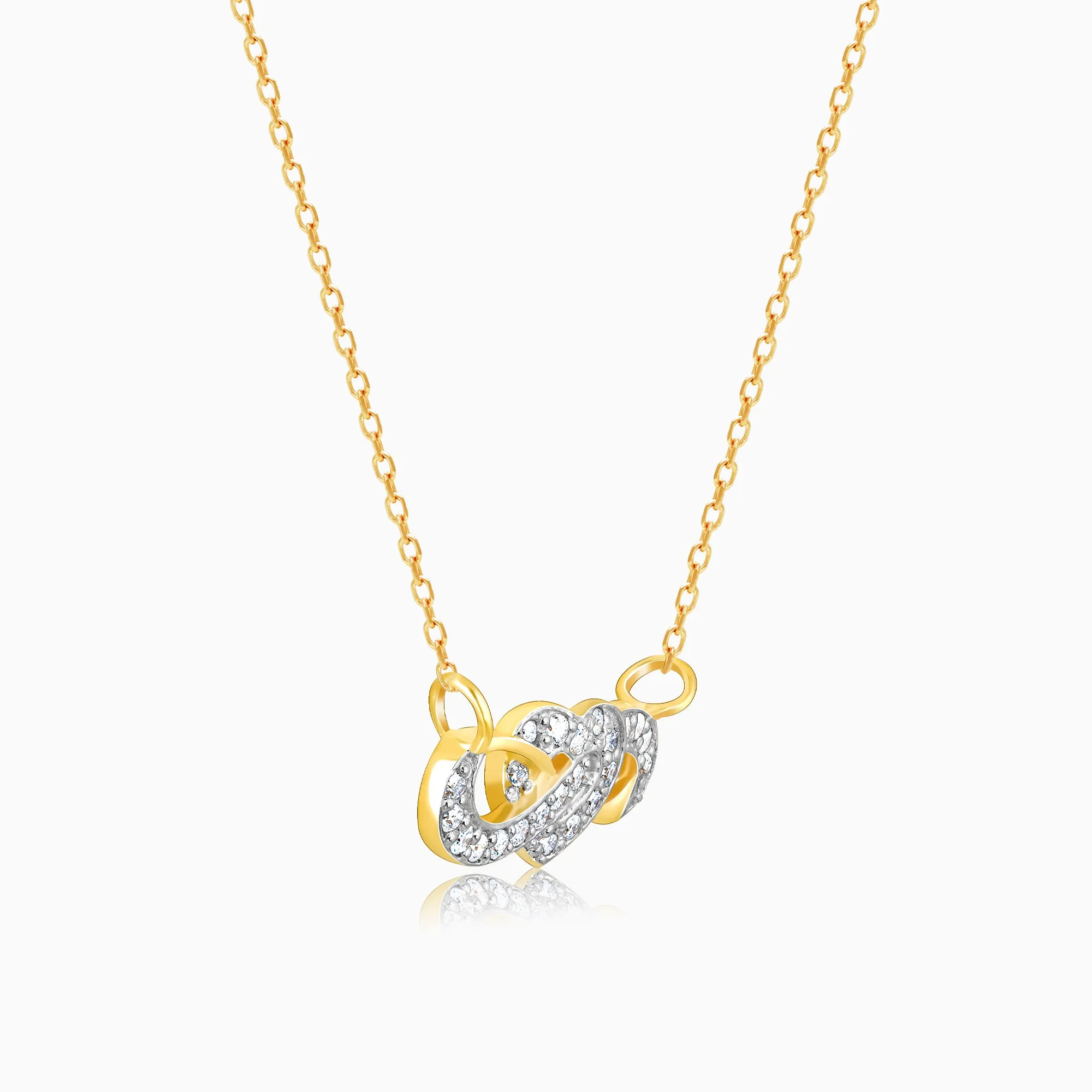 Gold Limitless Love Diamond Necklace