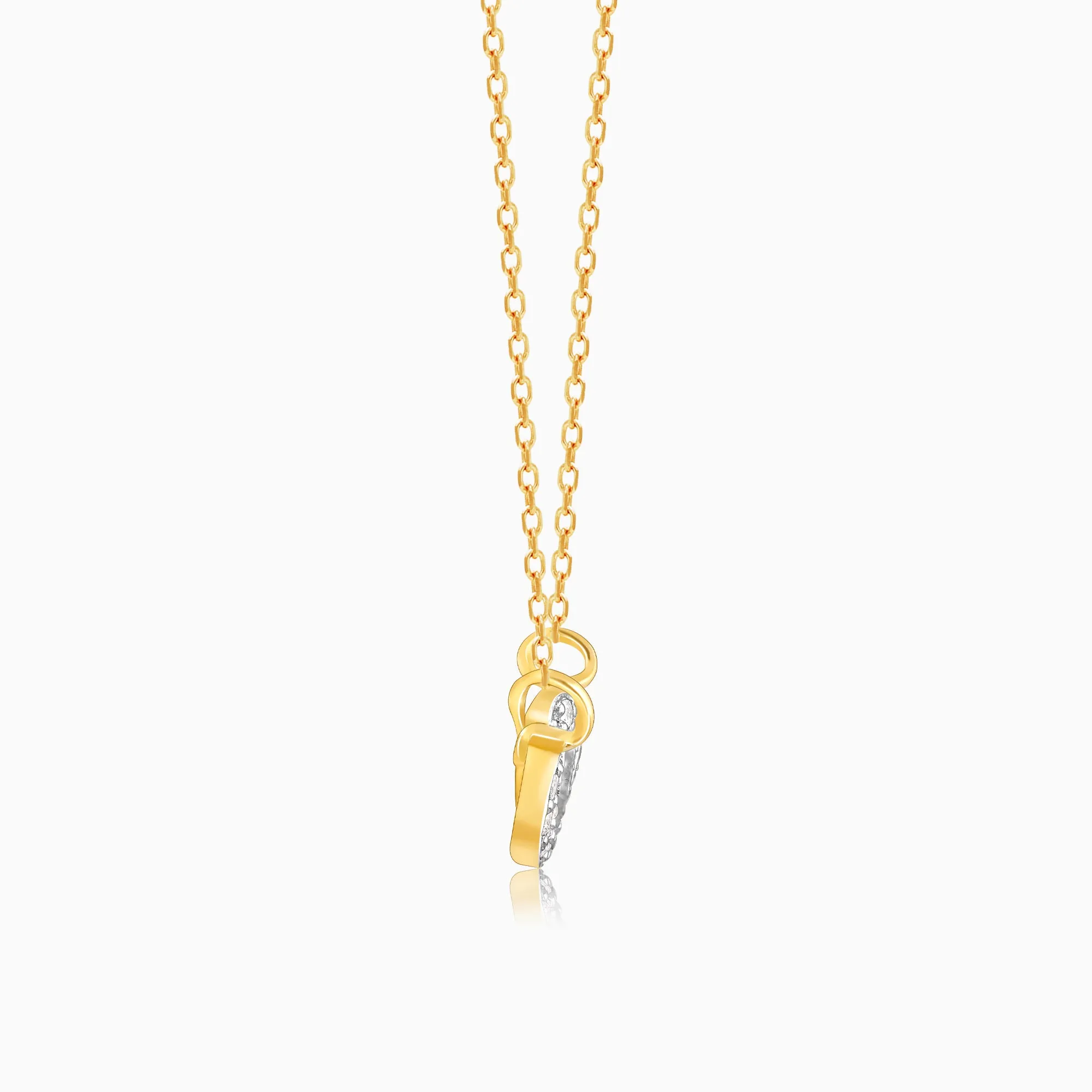 Gold Limitless Love Diamond Necklace