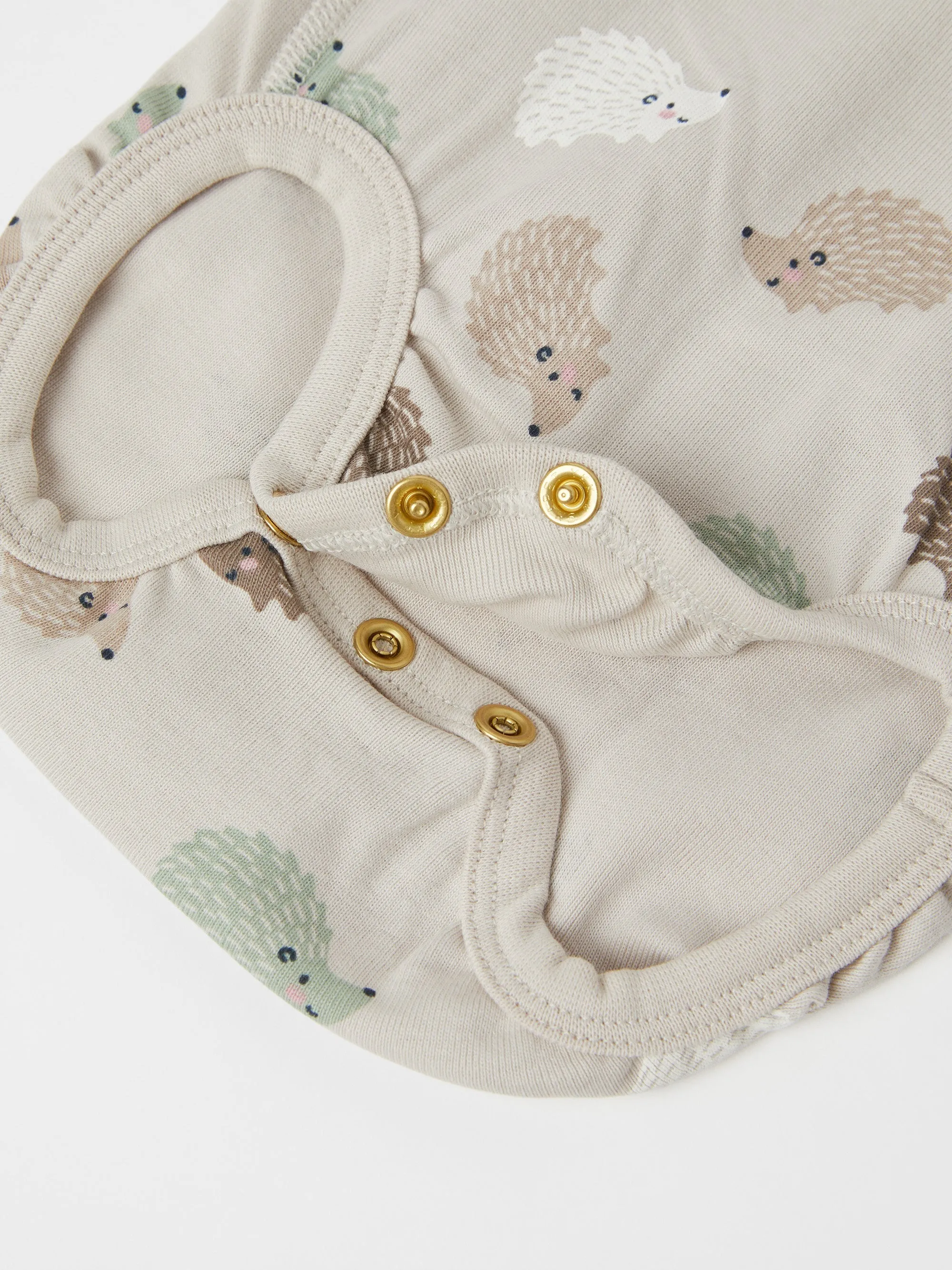 Hedgehog Print Babygrow
