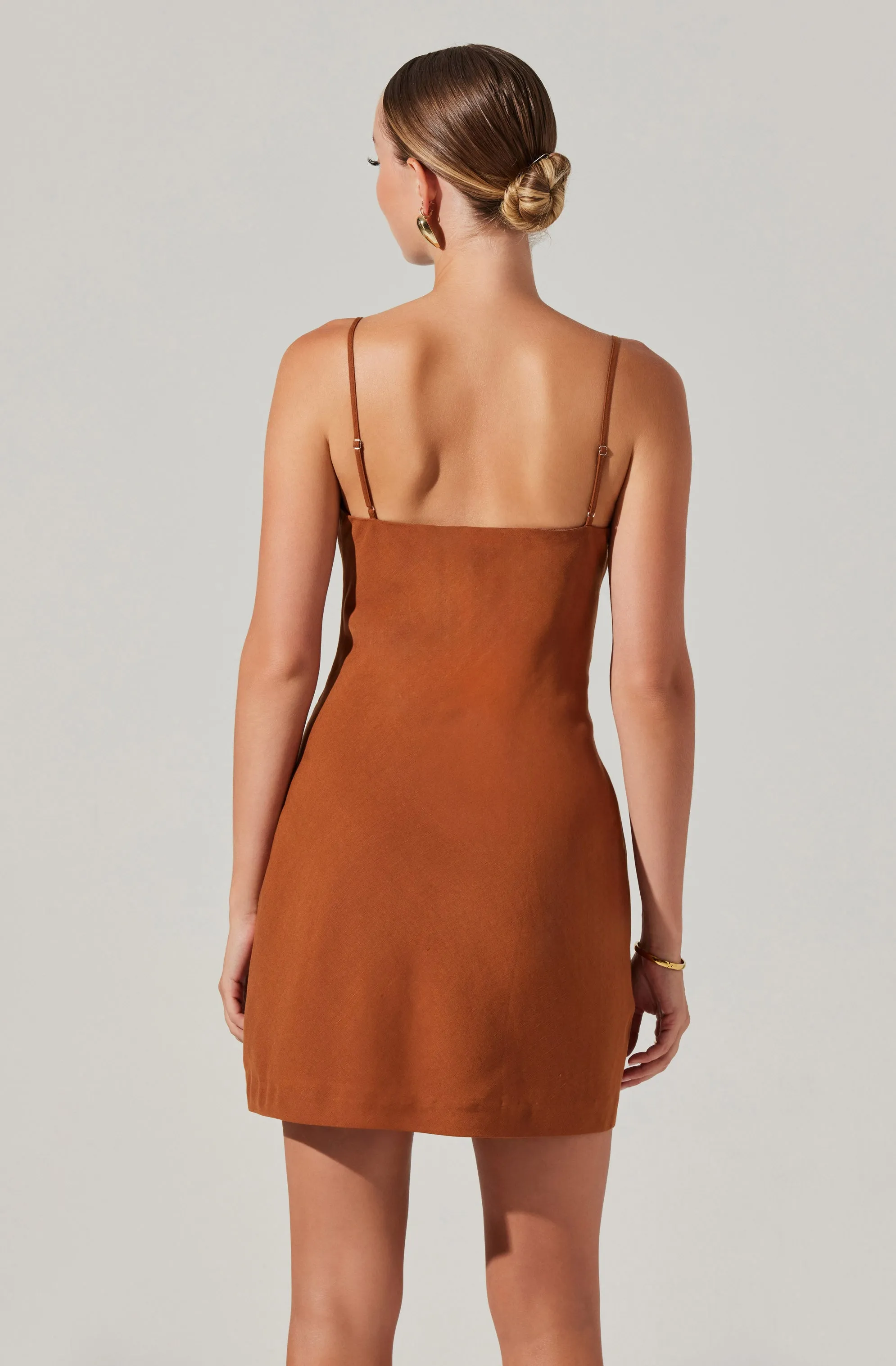 Isadora Draped Mini Dress