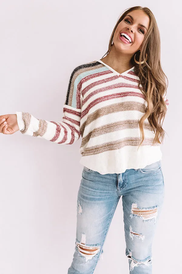 It's Chill Stripe Hoodie