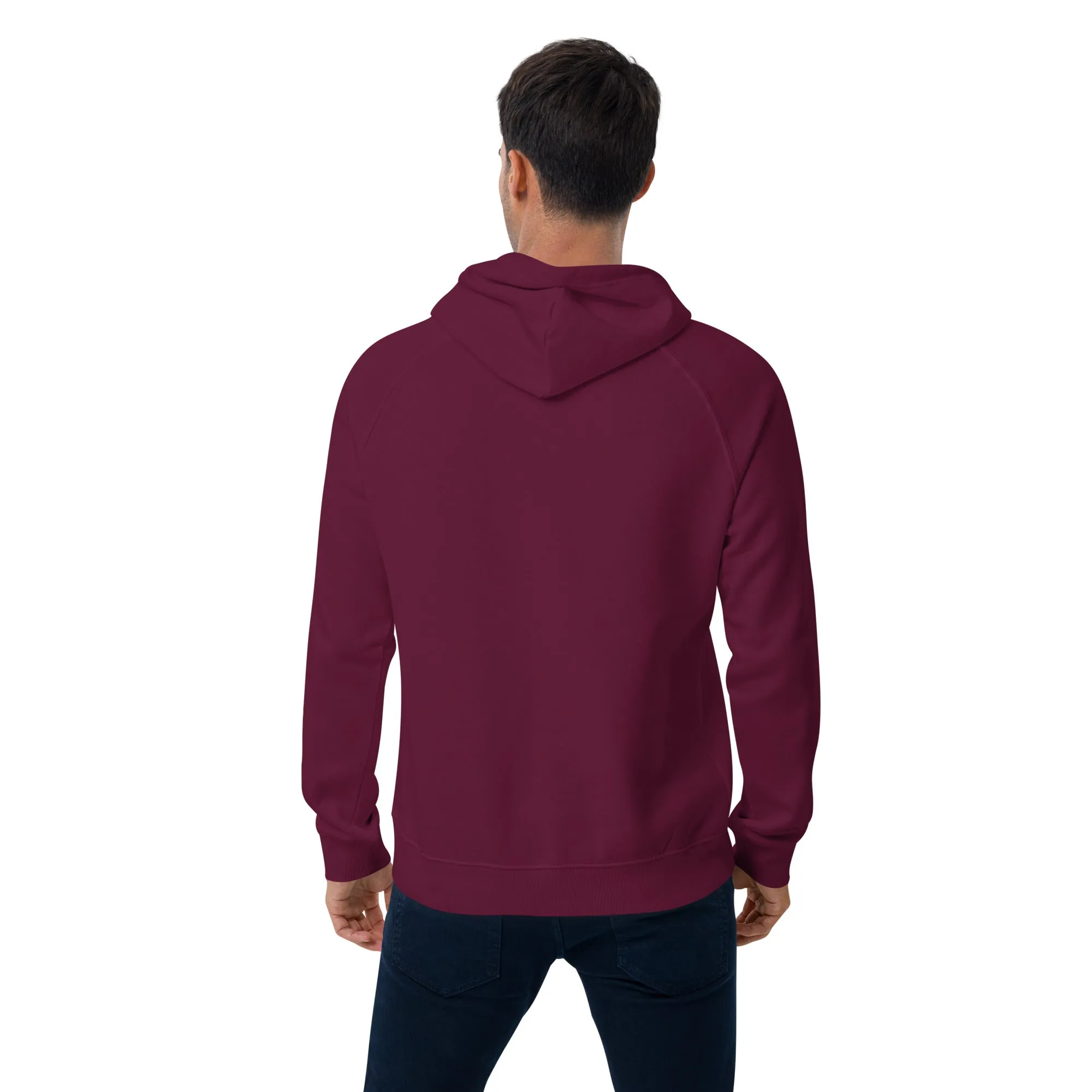 Jesus Saves Graphics Men Eco Raglan Hoodie