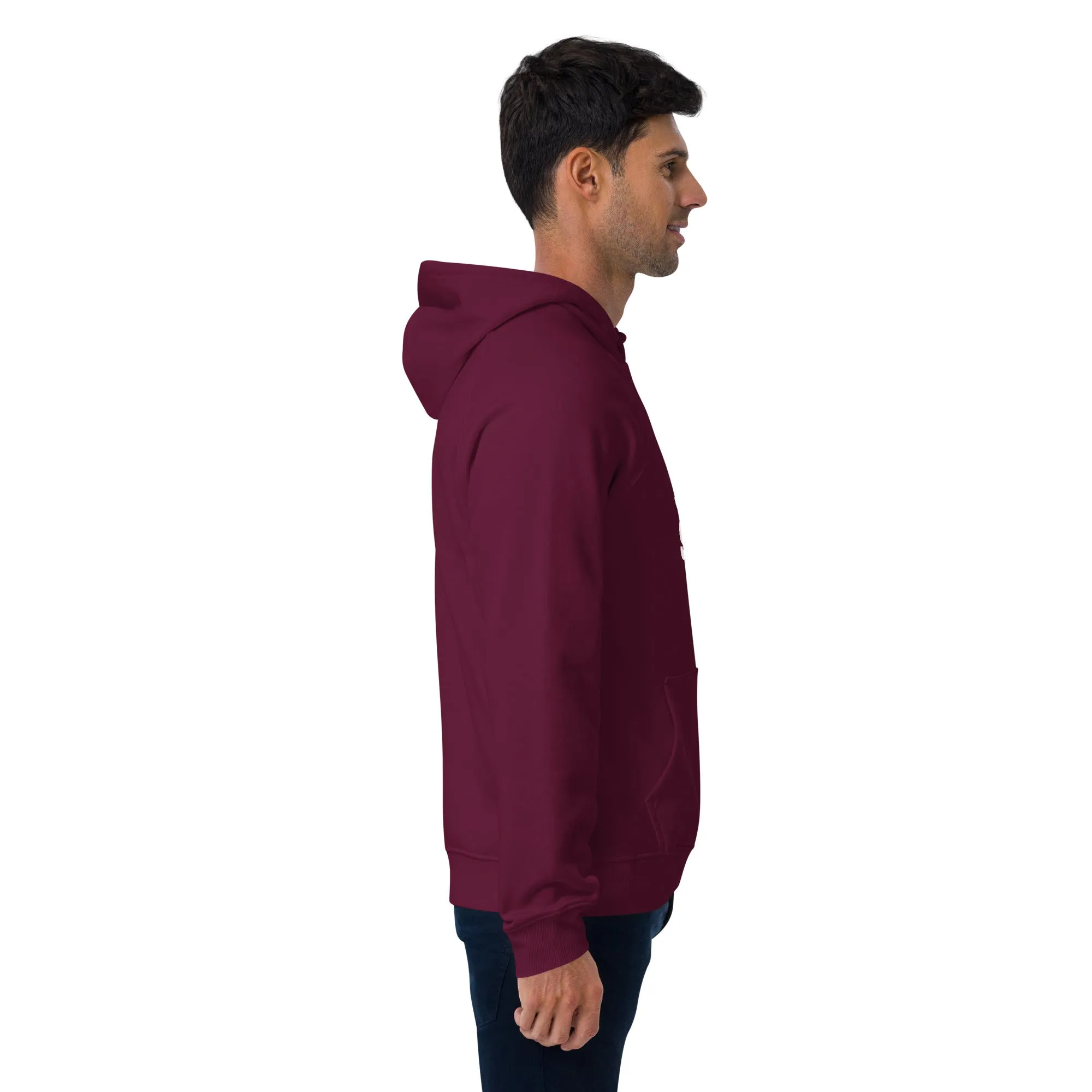 Jesus Saves Graphics Men Eco Raglan Hoodie