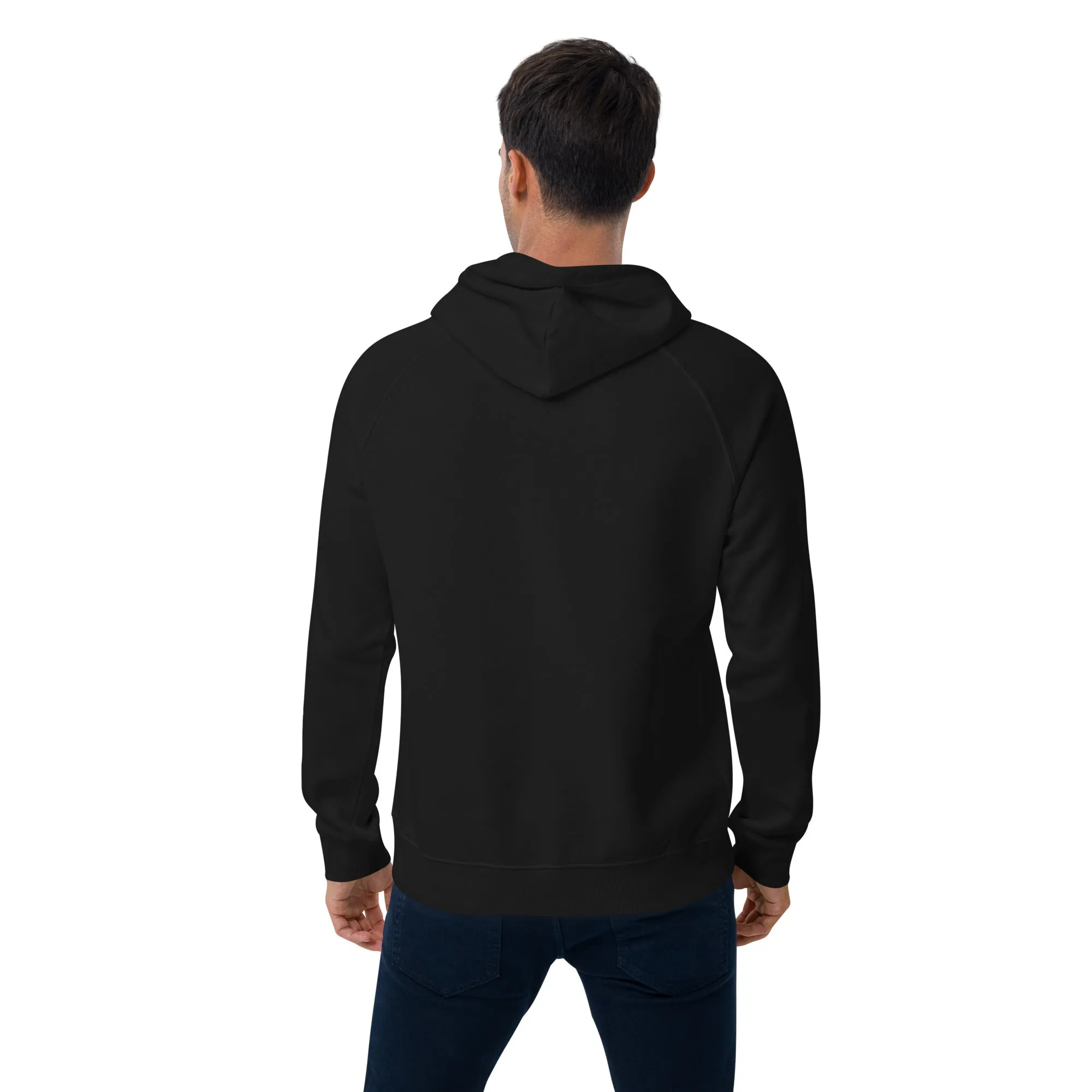Jesus Saves Graphics Men Eco Raglan Hoodie