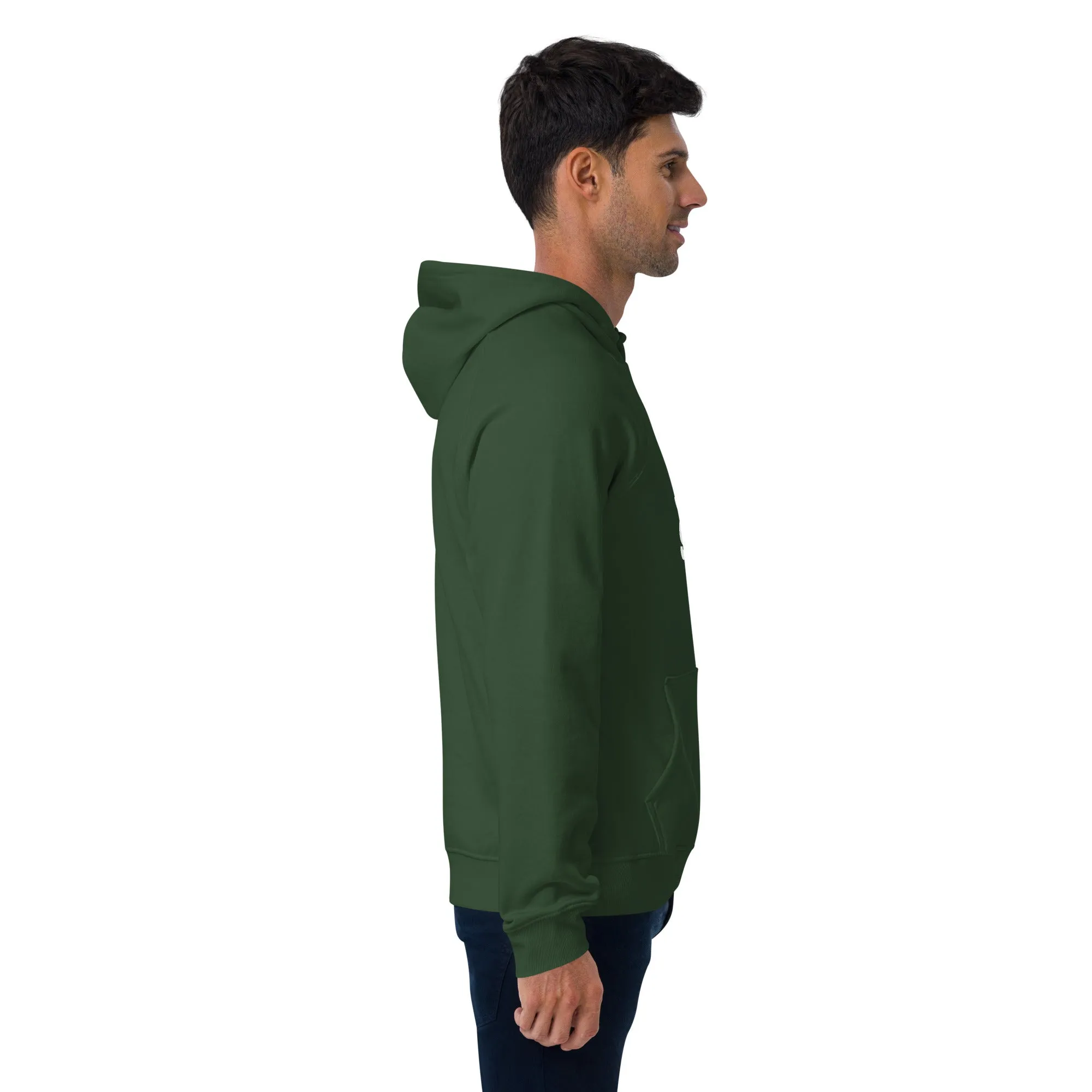 Jesus Saves Graphics Men Eco Raglan Hoodie