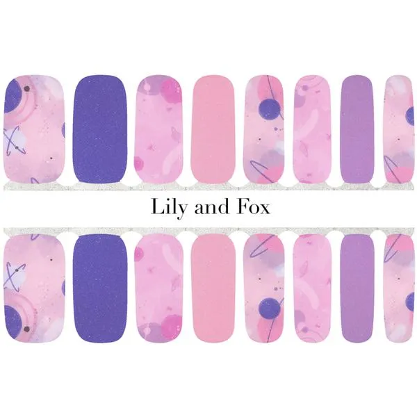 Lily and Fox - Nail Wrap - Little Planetarium