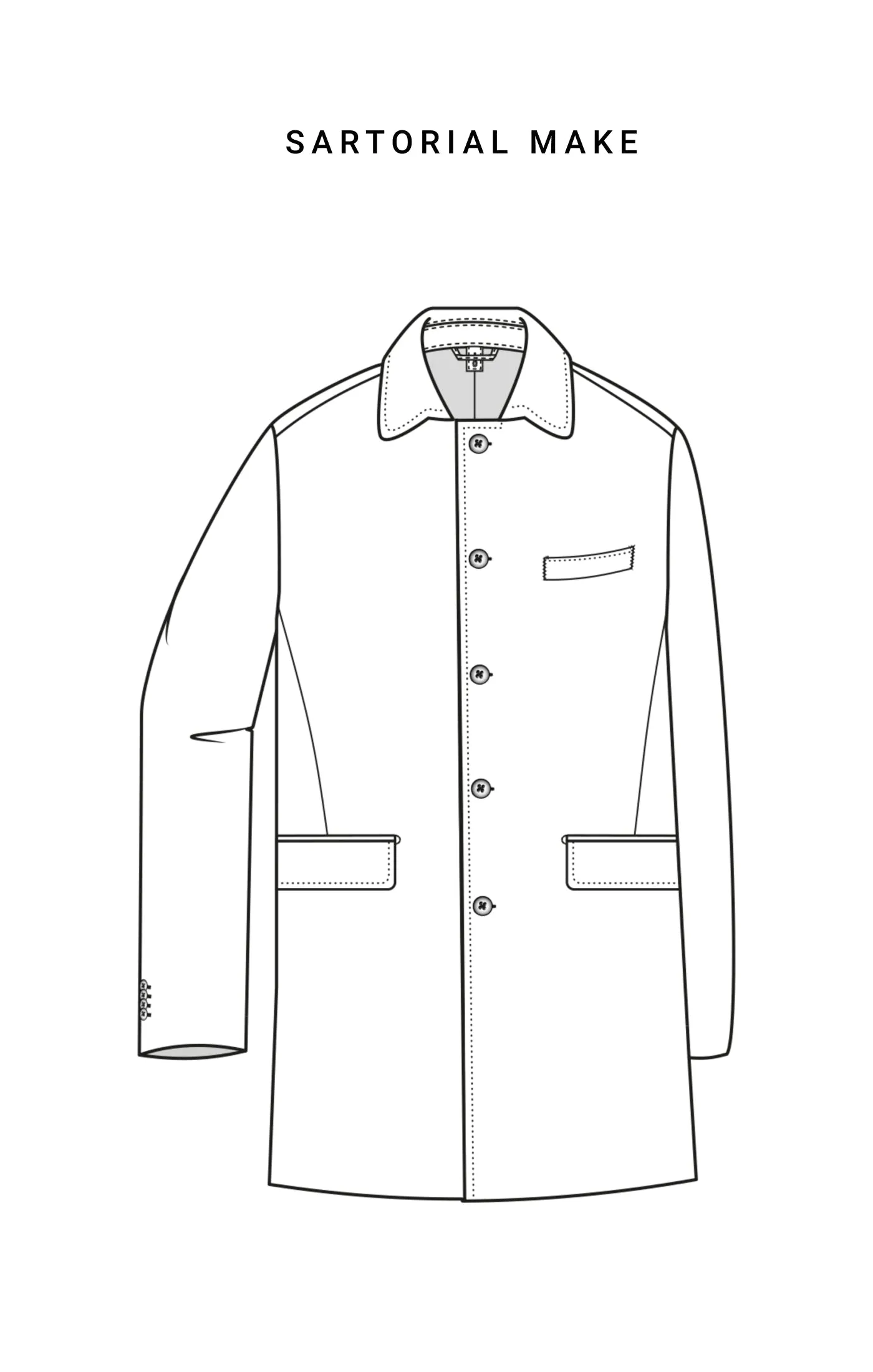 Loro Piana Dark Blue Pure Fine Wool Brushed Twill