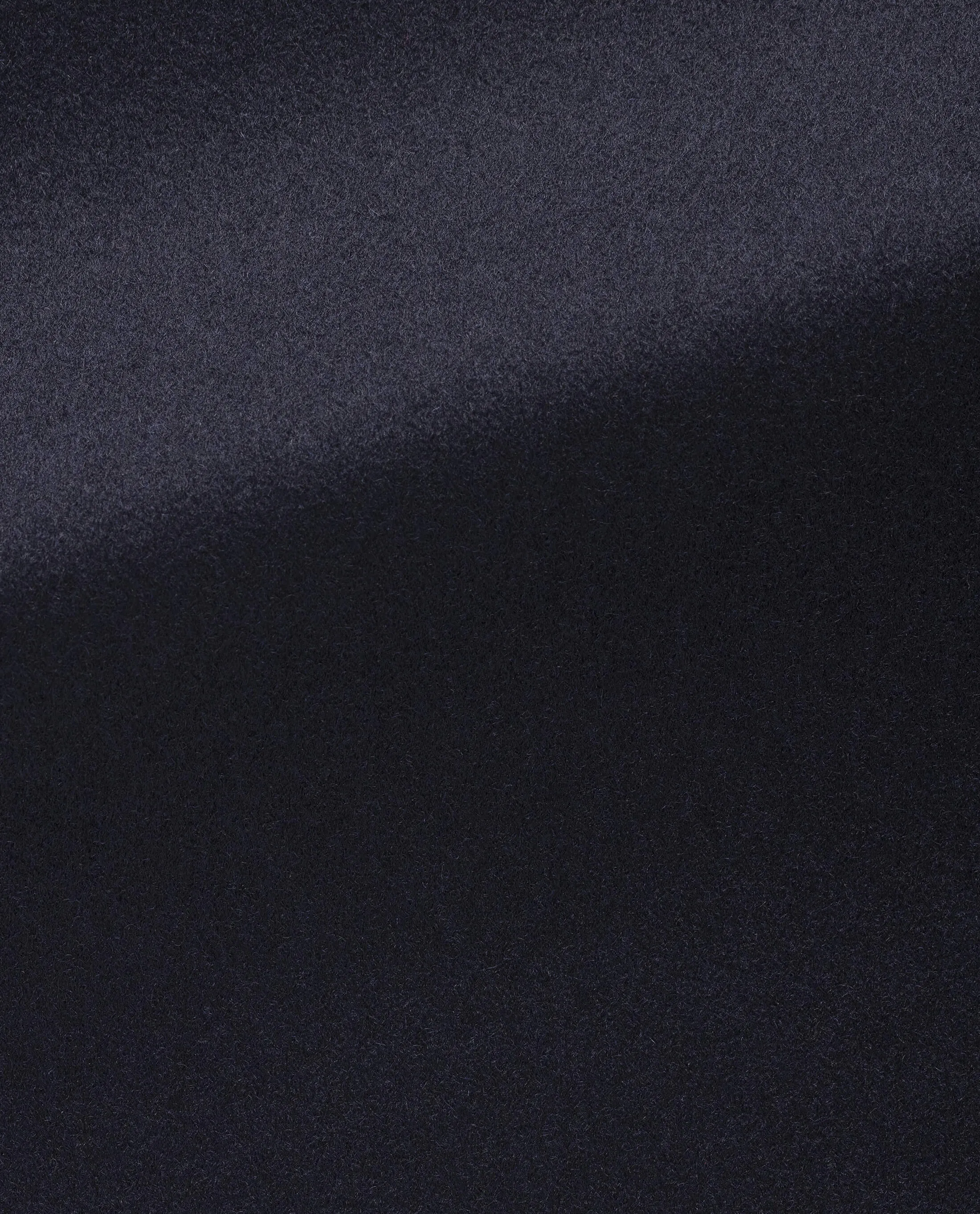 Loro Piana Dark Blue Pure Fine Wool Brushed Twill