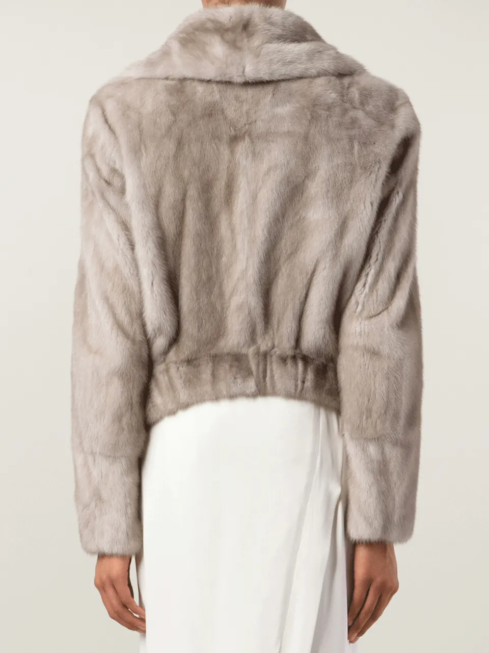 Mink Cropped Coat
