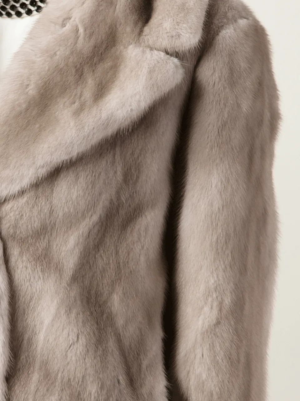 Mink Cropped Coat