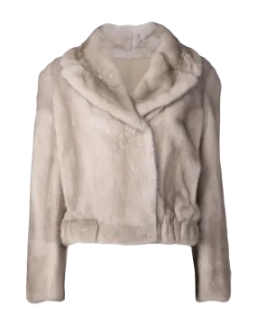 Mink Cropped Coat