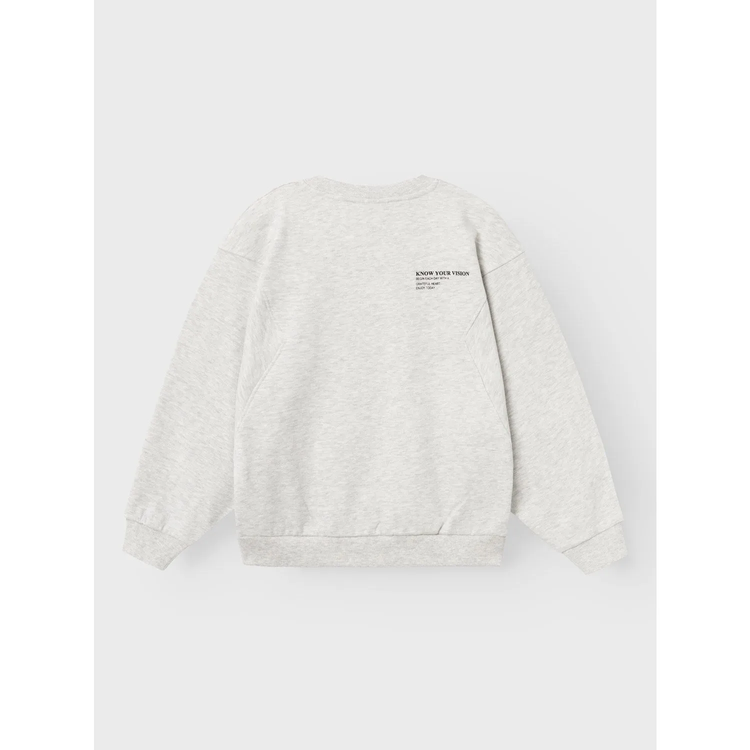 Name It Light Grey Melange Nakonni Crewneck