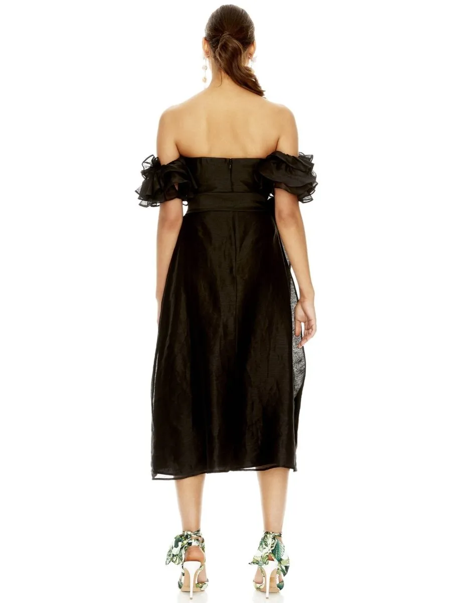 NIGHT CHANGES MIDI DRESS