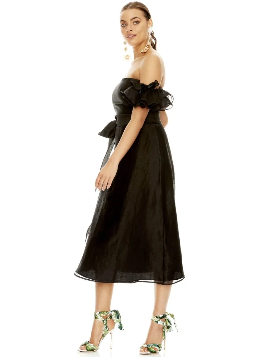 NIGHT CHANGES MIDI DRESS