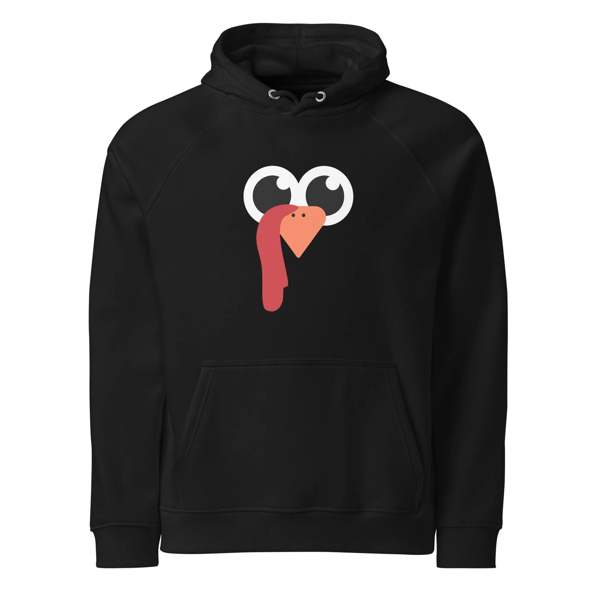 Nose And Peak Thanksgiving Graphic Men Eco Raglan Hoodie