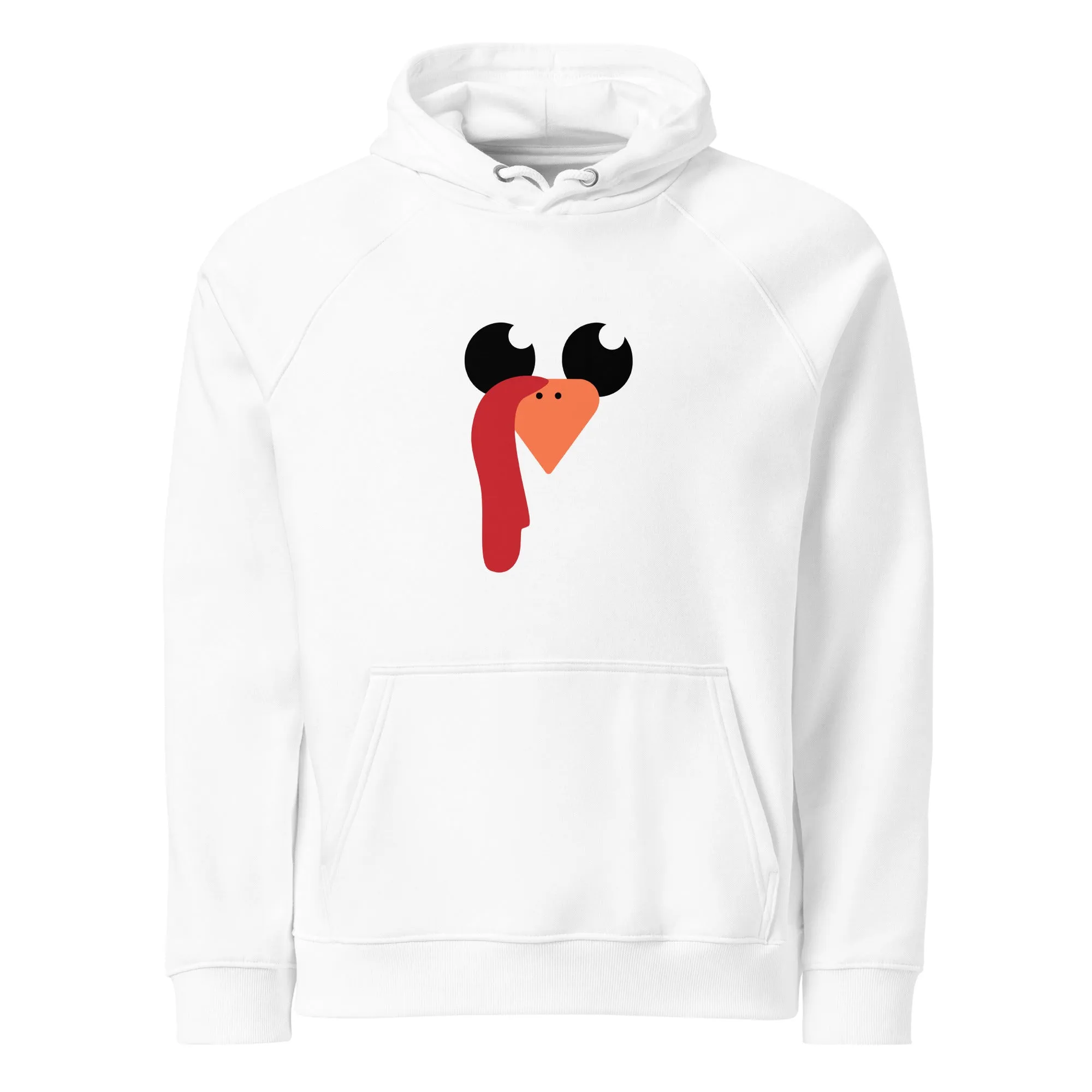 Nose And Peak Thanksgiving Graphic Men Eco Raglan Hoodie