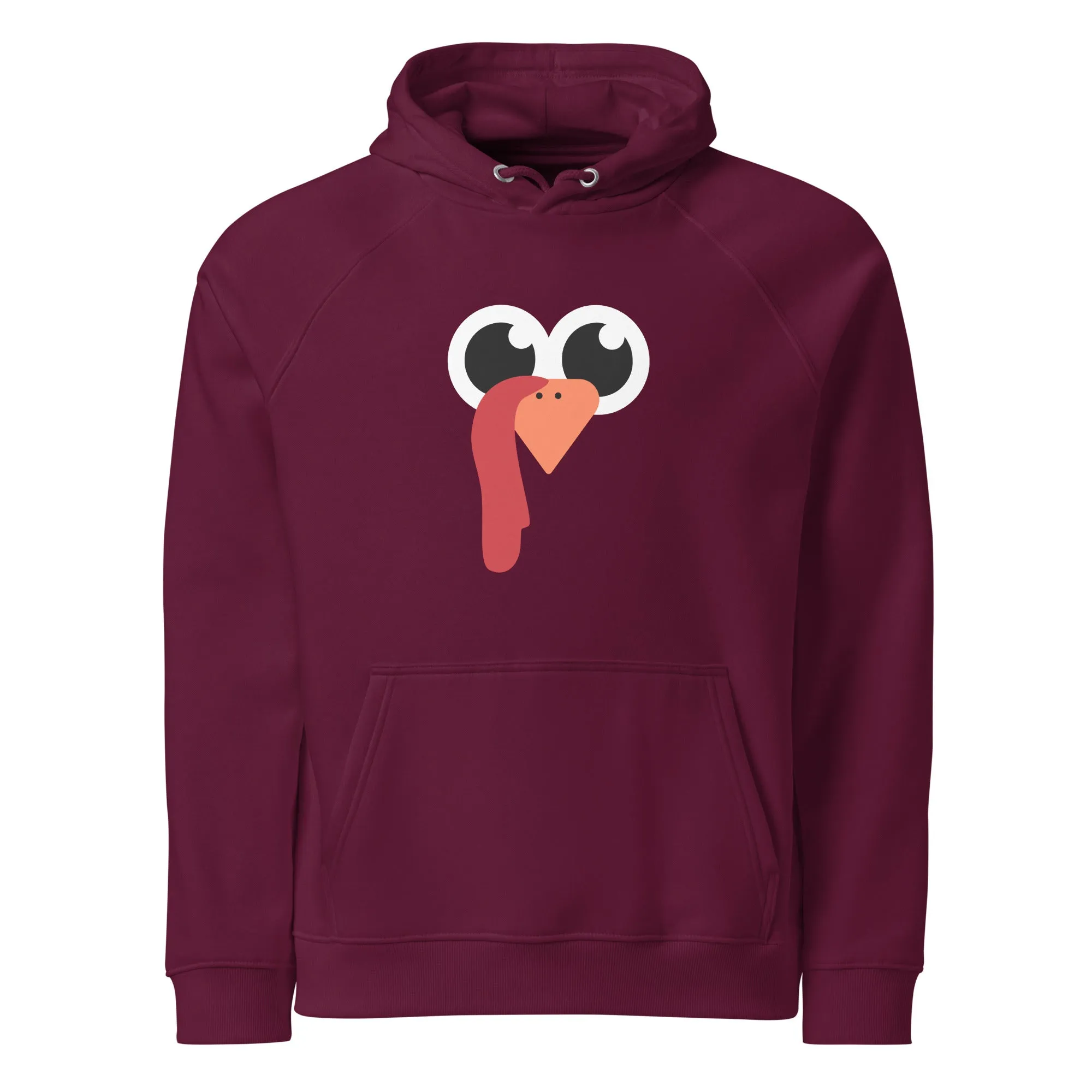 Nose And Peak Thanksgiving Graphic Men Eco Raglan Hoodie