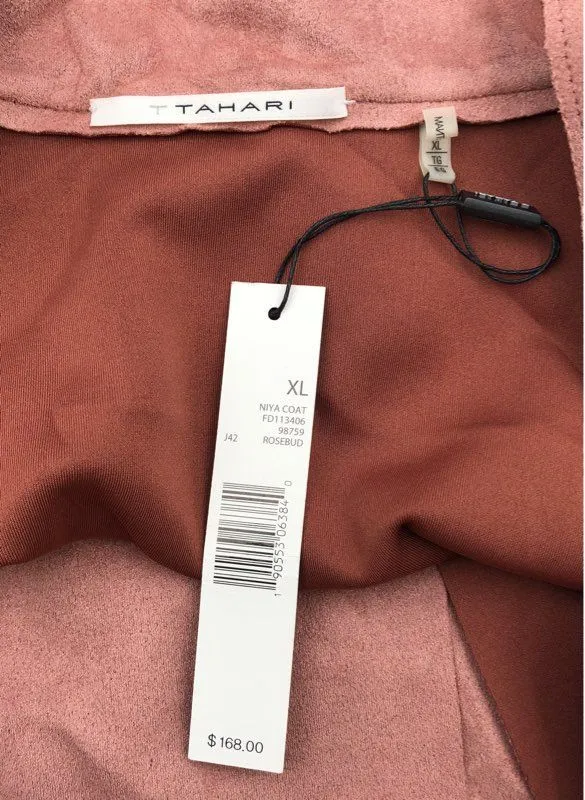 NWT Tahari Women's Rosebud Niya Overcoat - Size XL