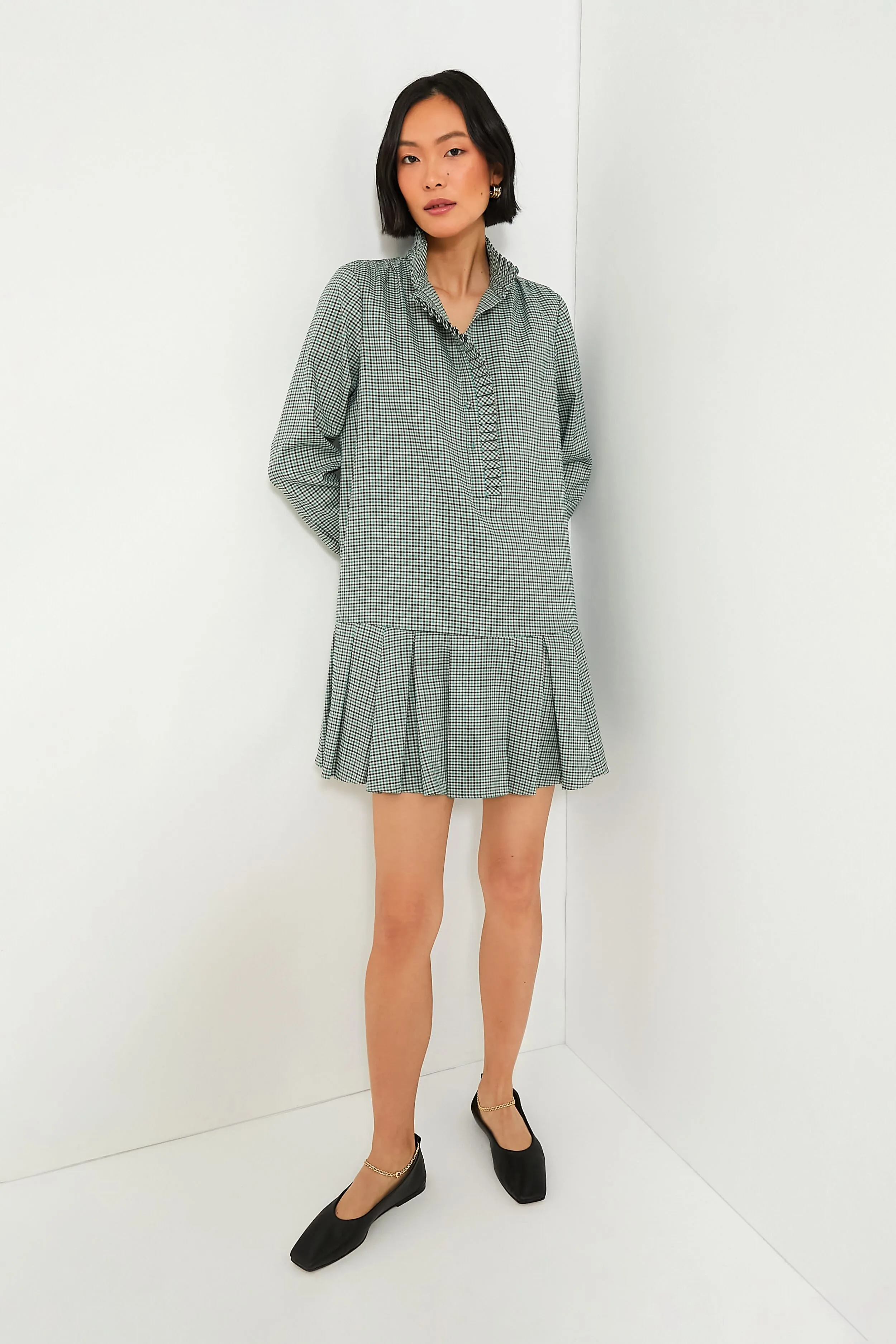 Palladian Check Tate Dress