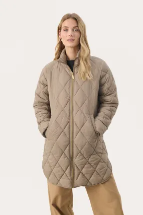 Part Two Olilas Mid Quilted Coat