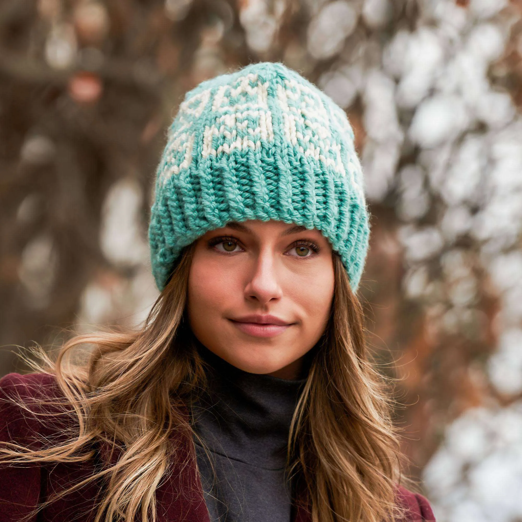 Patons Guildwood Knit Hat
