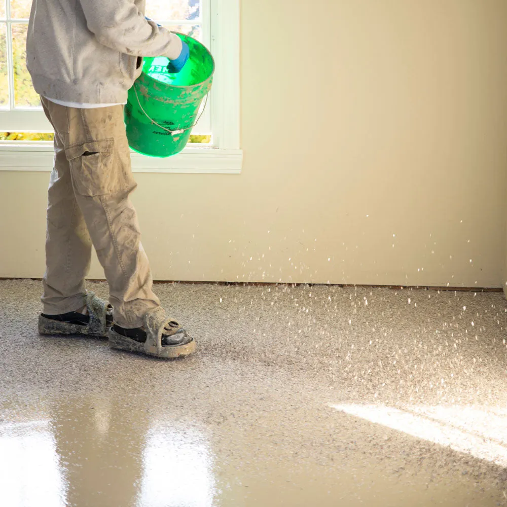 "Madras" 1/4 in. Epoxy Floor Flakes