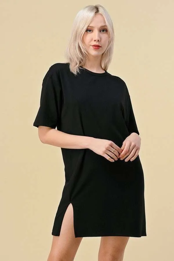 Rhodes T-Shirt Dress- 2 Colors!