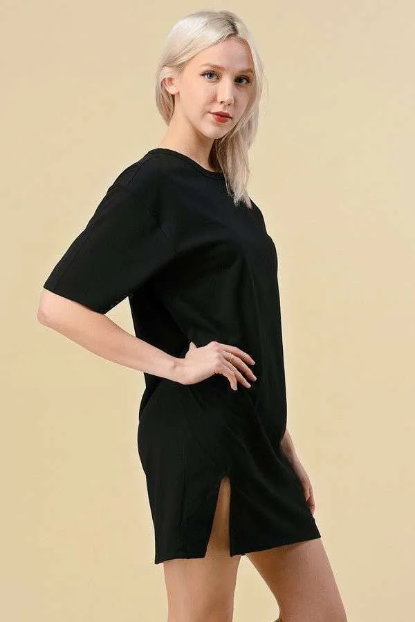 Rhodes T-Shirt Dress- 2 Colors!