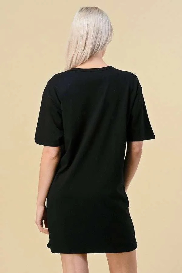 Rhodes T-Shirt Dress- 2 Colors!